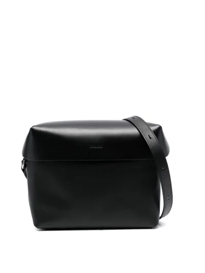 JIL SANDER BOLSA DE HOMBRO - NEGRO