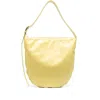 Jil Sander Leather Crossbody Bag In Yellow