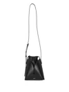 Jil Sander Drawstring Shoulder Bag In Black