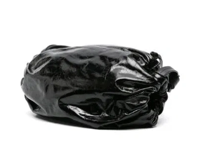 Jil Sander Crossbody Small Black Calf Leather Bag