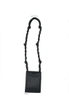 Jil Sander Small Padded Tangle Bag In Black