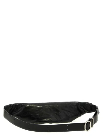 Jil Sander Banana Belt Bag In 001 Black