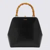 Jil Sander Goji Bamboo Crocodile-embossed Tote Bag