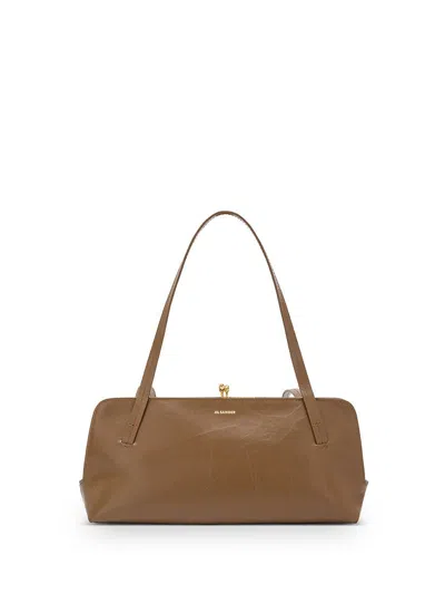 Jil Sander Bags.. Brown In Maroon