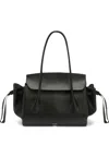 Jil Sander Small Voyage Shoulder Bag In Black