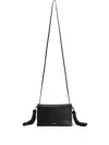 Jil Sander Tassel Crossbody Bag In Black