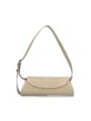 Jil Sander Small Shoulder Bag Cannolo In White