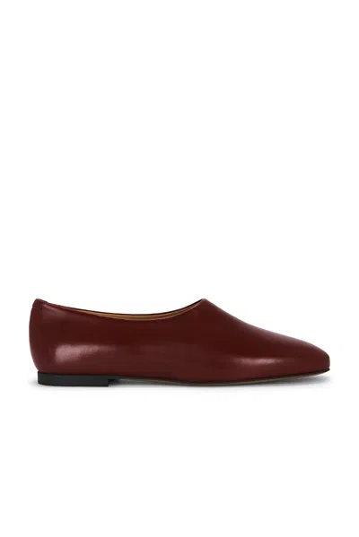 Jil Sander Ballerina Prince In Burgundy