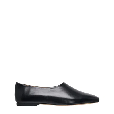 Jil Sander Ballerina Prince Soft Flat In Black