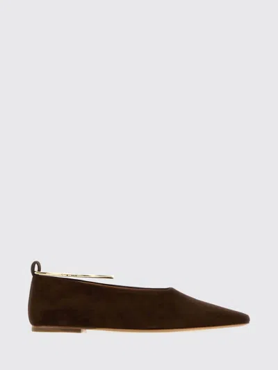 Jil Sander Ballet Flat Woman Color Brown