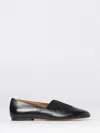 Jil Sander Calf Leather Slip-on Flat In Black