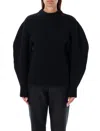 Jil Sander Ribbed Sweater Sweaters And Cardigans Black