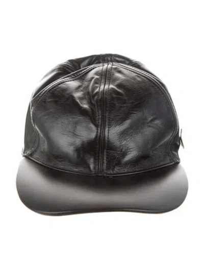 Pre-owned Jil Sander Baseball Cap In Black
