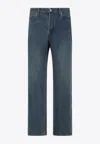 Jil Sander Basic Straight-leg Jeans In Blue