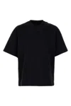 Jil Sander Double Layer Cotton T-shirt In Multi