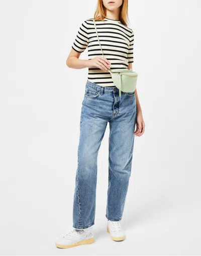 Jil Sander Basket Hi Logo Sneakers In White