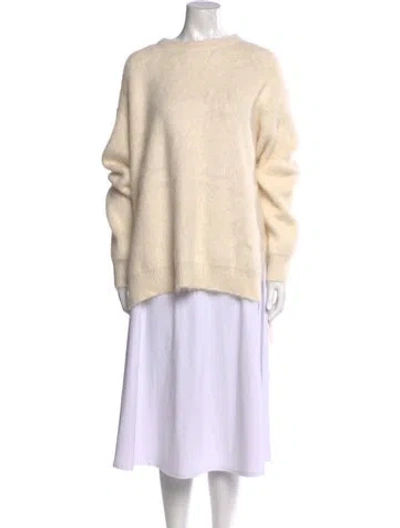 Pre-owned Jil Sander Bateau Neckline Sweater W/ Tags In Neutral