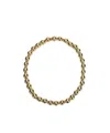 Jil Sander Beaded Choker In Gold
