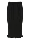 Jil Sander Midirock Mit Perlen