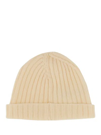 Jil Sander Beanie Hat In Neutral