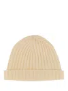 Jil Sander Beanie Hat In Ivory