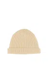 Jil Sander Beanie Hat In White