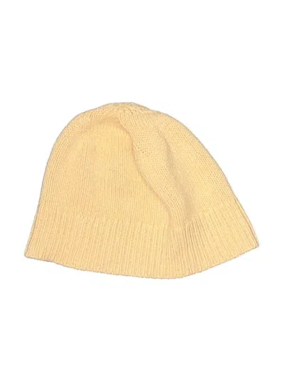 Pre-owned Jil Sander Beanie Hat In Yellow