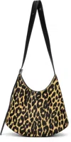 Jil Sander Animalier Small Eldorado Bag In Animal Print