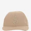 Jil Sander Logo Embroidered Curved-peak Baseball Cap In Brown