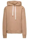 Jil Sander Maglia Con Cappuccio Alpaka In Beige