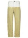 Jil Sander Denim Trousers Featuring Tie-dye Pattern In 浅褐色的