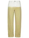 Jil Sander Denim Trousers Featuring Tie-dye Pattern In Bianco