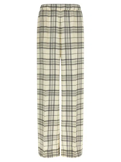 JIL SANDER WOMEN BEIGE FLUID VISCOSE PANTS, 30 LUXURY PANTS FOR WOMEN DARVEYS