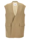 Jil Sander Coats & Jackets In Beige