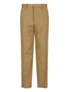 Jil Sander Beige Straight-leg Pants