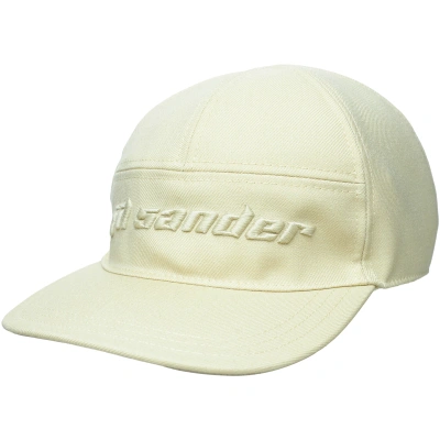 Jil Sander Beige Wool Cap