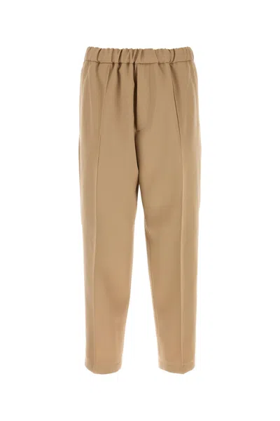 JIL SANDER JIL SANDER BEIGE WOOL PANT