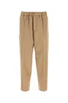 Jil Sander Light Brown Wool Pant