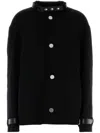 Jil Sander Belt-detail Wool Jacket In Black