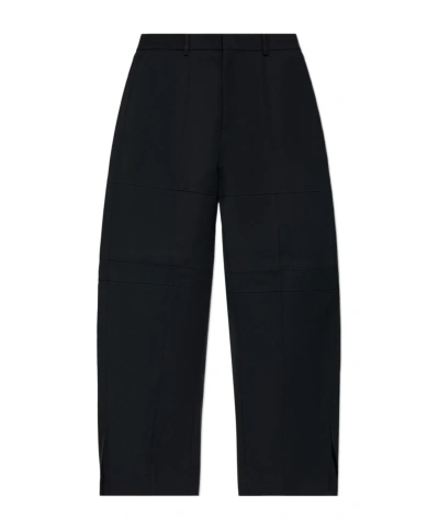 Jil Sander Belt-loop Casual Pants In Black
