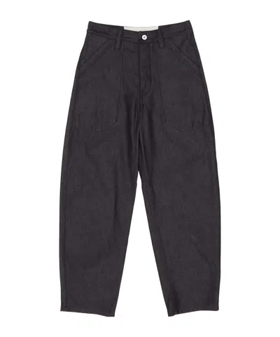 Jil Sander Belt Loop Jeans In Black