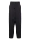 Jil Sander Belt-loops Trousers In Black
