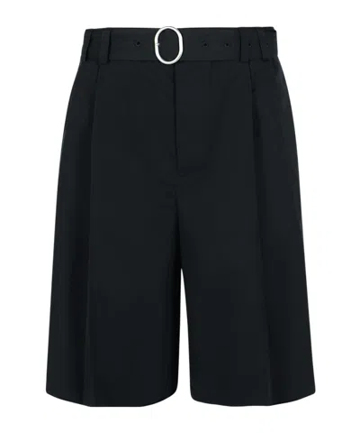 JIL SANDER JIL SANDER BELTED KNEE-LENGTH BERMUDA SHORTS