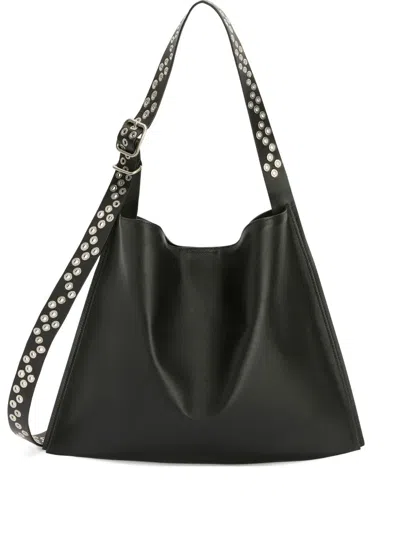 Jil Sander Belt-strap Shoulder Bag In Black