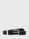 Jil Sander Rectangle Belt 2 Cm In Metallic