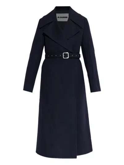JIL SANDER BELTED COAT