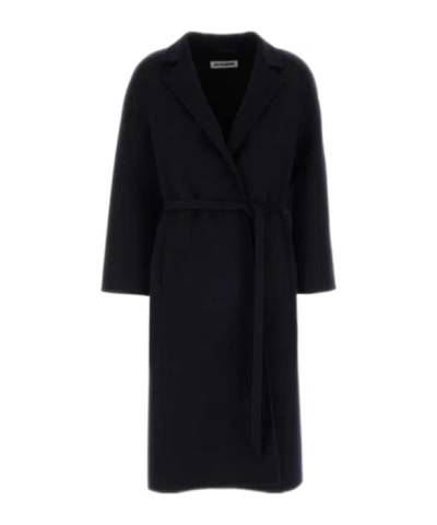 JIL SANDER JIL SANDER BELTED WRAP COAT