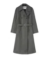 Jil Sander Coats In Gray