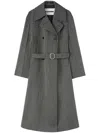 Jil Sander Coats In Grey