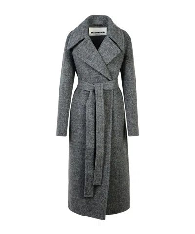 JIL SANDER JIL SANDER	BELTED MID-LENGTH COAT